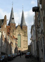 Zandmandala in de Bergkerk in Deventer